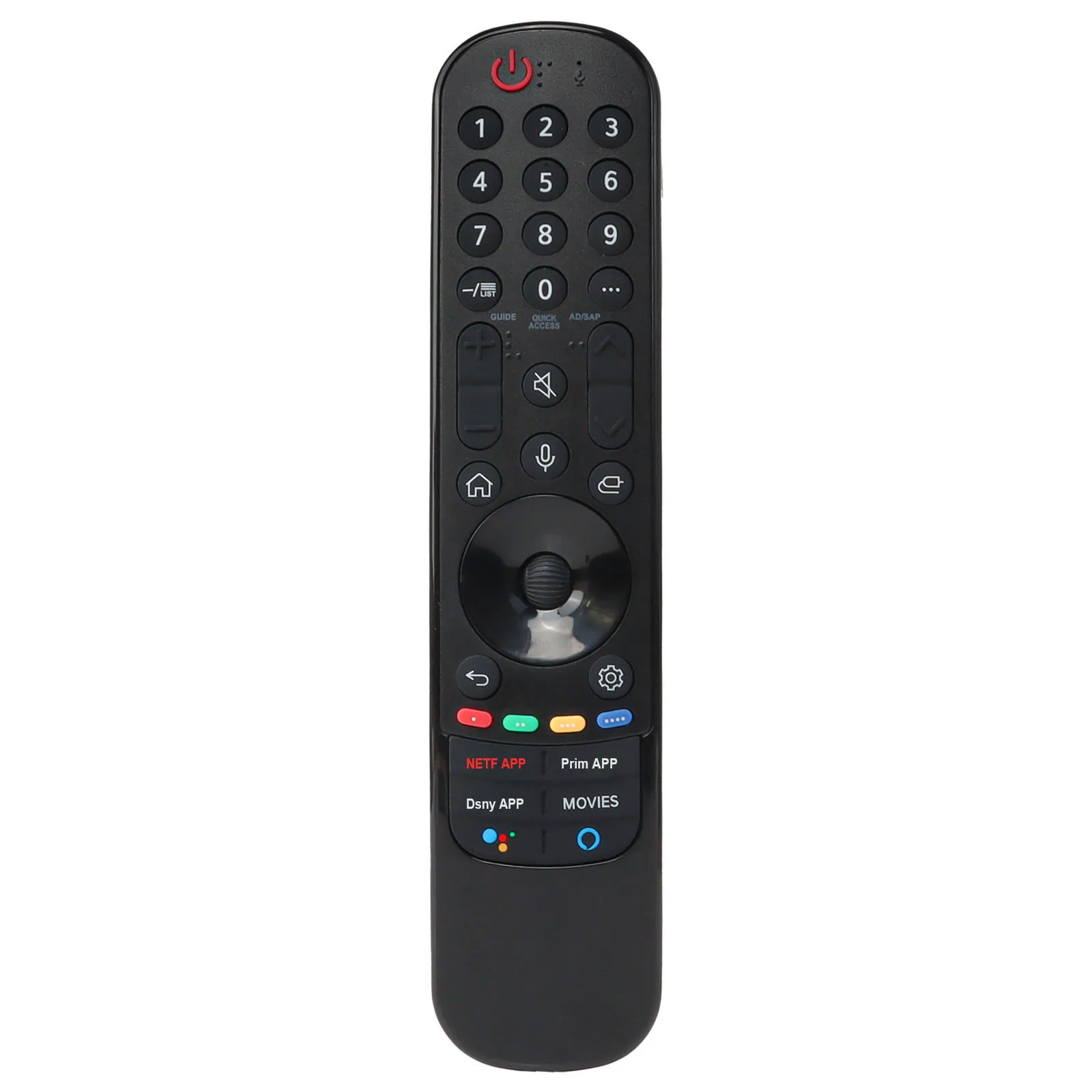TV Remote Control AN-MR21GA Universal Voice Remote Fit Con - Image 3