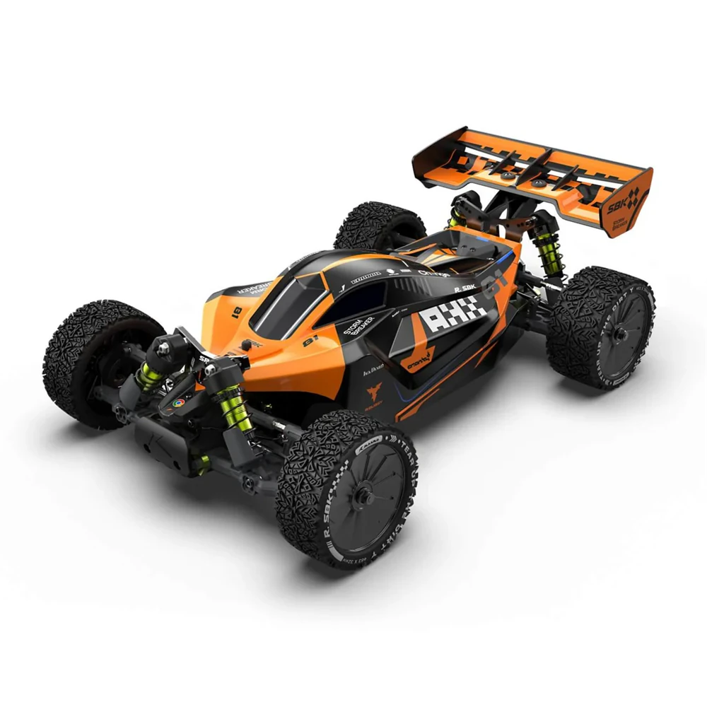 Rlaarlo Storm for Breaker SBK10 RTR 1/10 2.4G 4WD 80km/h 3S Brushless RC Car Off-Road Truck CNC Aluminum Chassis Oil Shocks Central Diff Drive Racing Vehicles Models Toys Metal Carbon Fiber Version - Image 2