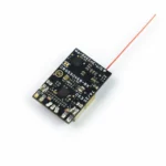 AEORC RX154-E/TE 2.4GHz 7CH Mini RC Receiver with Telemetry Integrates 2S 7A Brushless ESC Supports DSMX/2 for RC Drone