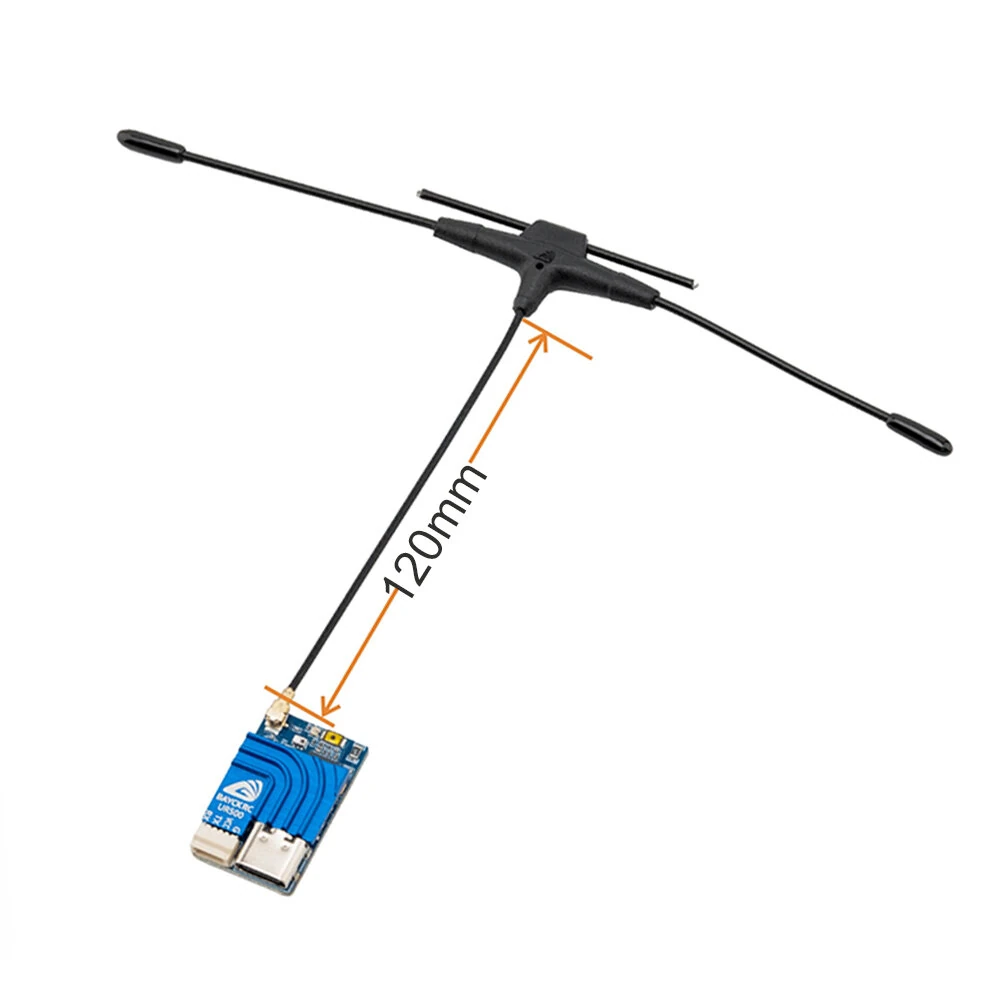 BAYCKRC UR500 2.4Ghz/868Mhz/900Mhz Dual Frequency Dual Band 500mW RX for RC FPV Racing Drone RC Airplane - Image 8