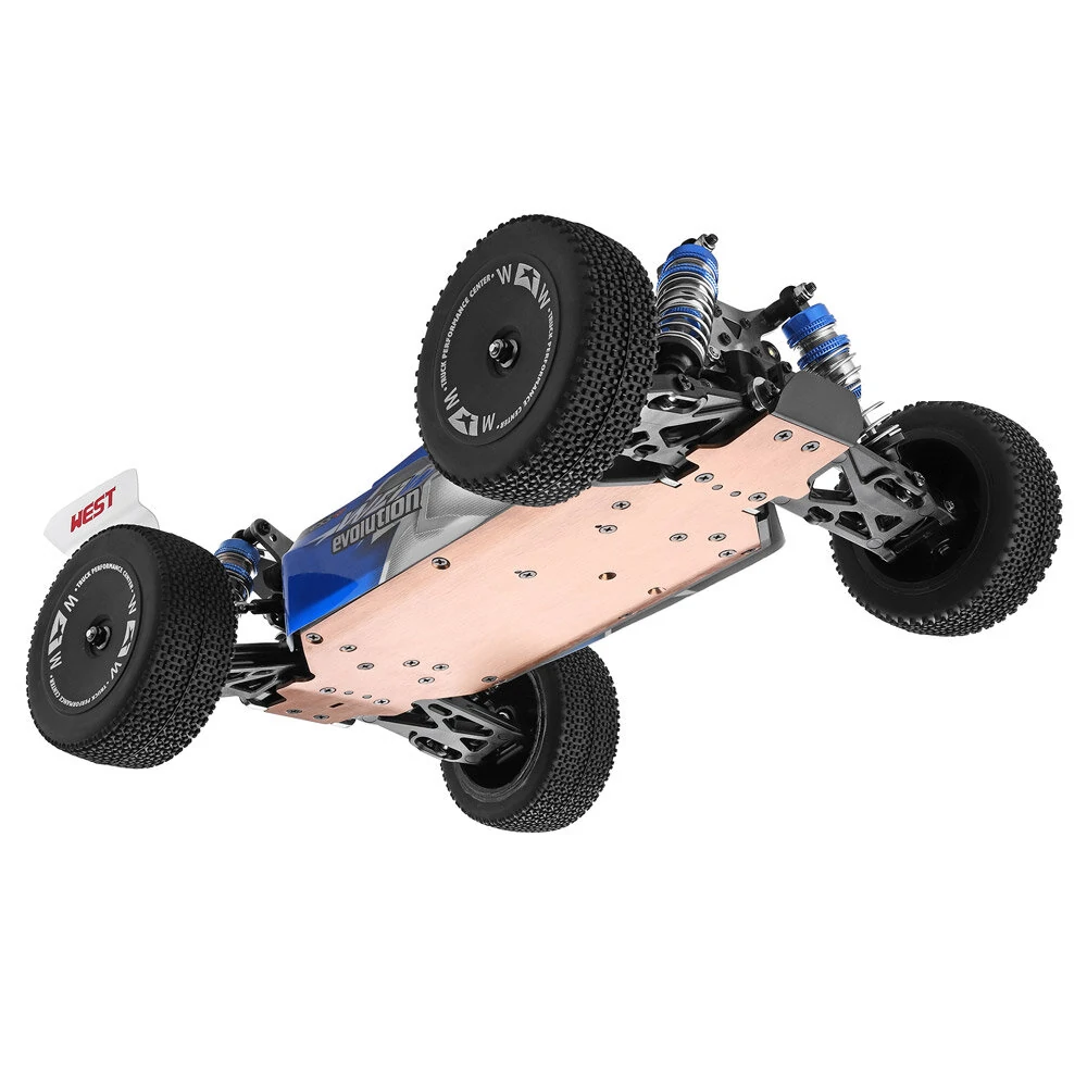 Wltoys 144011 Brushed New Upgraded 550 Motor RTR 1/14 2.4G 4WD 65km/h RC Car Vehicles Metal Chassis High Speed Racing Models Toys 144001 Upgraded Version - Image 7