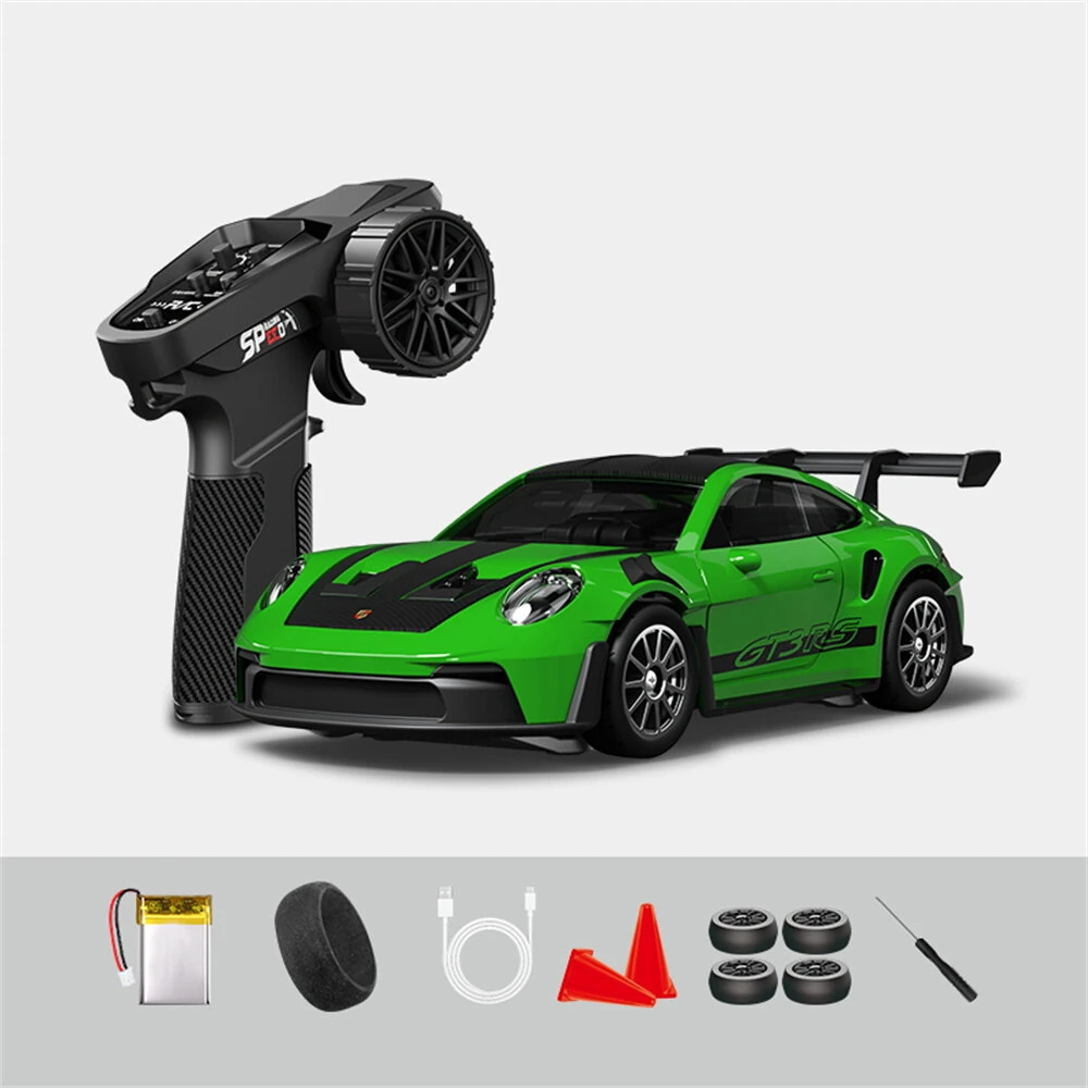 Hstar D43-01 RTR 1/43 2.4G 4WD Drift RC Car Gyro Mini Full Proportional Alloy Body Shell LED Light Remote Control High-Speed Motor On-Road Racing Vehicle Model Boys Gifts Toys - Image 7
