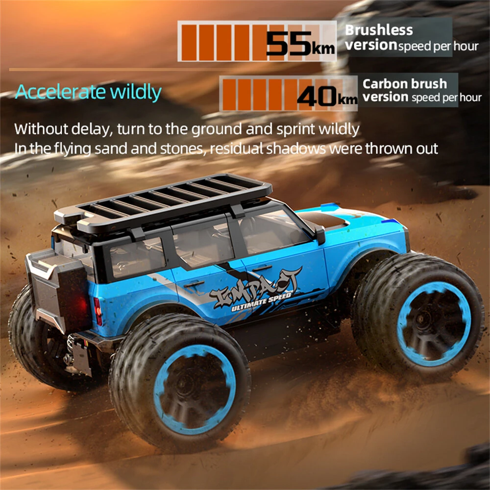 ZLL SG201 PRO/MAX RTR 1/20 2.4G 4WD 40km/h 55km/h Brushed/Brushless RC Car Off-Road Truck LED Lights Metal Drive Shafts Full Proportional Vehicles Models Toys - Image 8