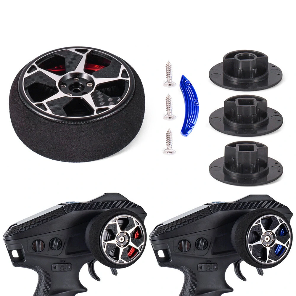Dumborc RC Transmitter M3 Metal Handwheel Steering Wheel for DUMBORC DDF-350 X6PM X10P Radiolink FLYSKY Noble NB4 Pro Radio Controller - Image 2