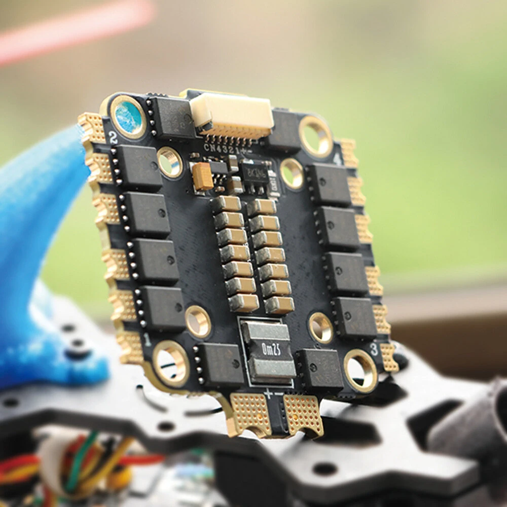 20*20mm / 30.5*30.5mm HAKRC 8B50A 2-6S 8Bit 50A 4in1 Brushless ESC Supports PWM Oneshot125 Multishot Dshot600 for RC FPV Racing Drones - Image 3