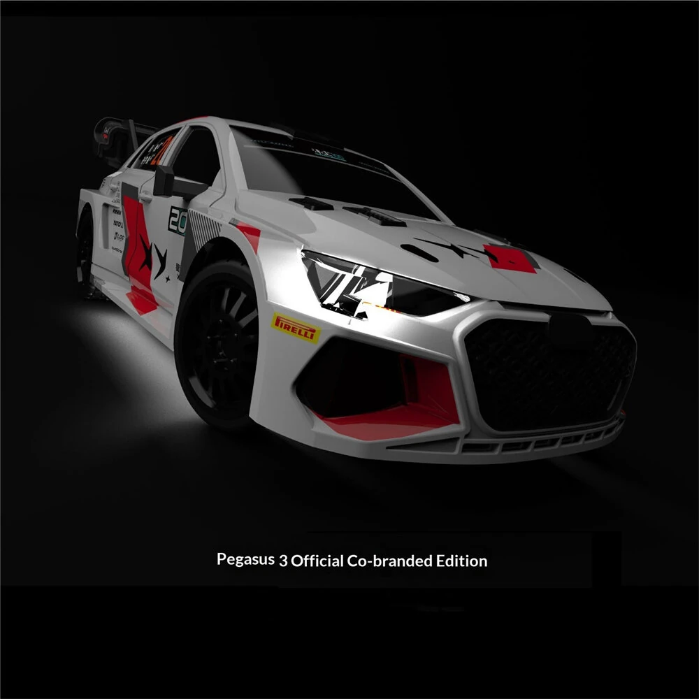 Turbo Racing for Pegasus 3 C78 2026 Official Licensed Co-Branded Edition RTR 1/76 2.4G RWD Mini Sports Drift RC Car LED Light Full Proportional Remote Control Ultra Micro Racing Vehicles Models Toys - Image 4