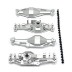 Metal Upgraded Parts Front Axle Housing Rear Axle Housing For MJX 1/12 H12Y H12Y+ RC Car Vehicle Models Accessories