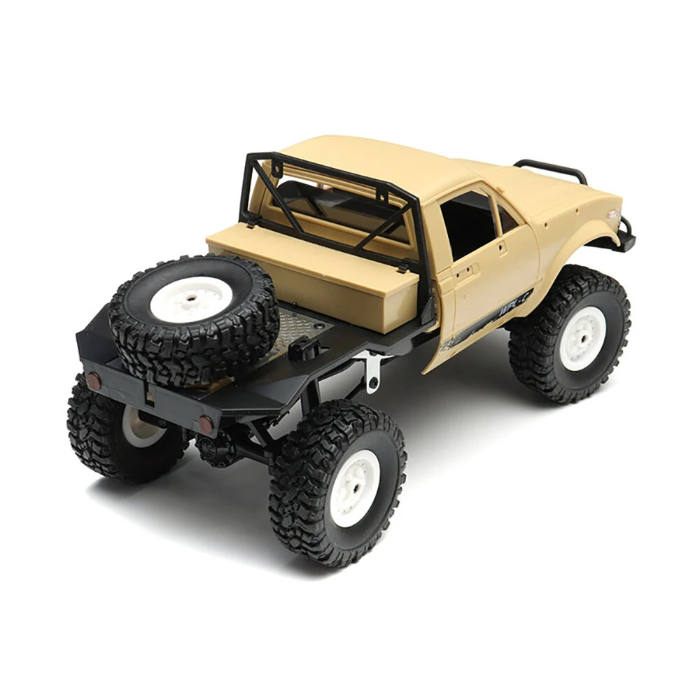WPL C14 upgrade 1/16 2.4G 4WD Off Road RC Military Car Rock Crawler Truck With LED Full Proportional Control RTR Toys - Image 3