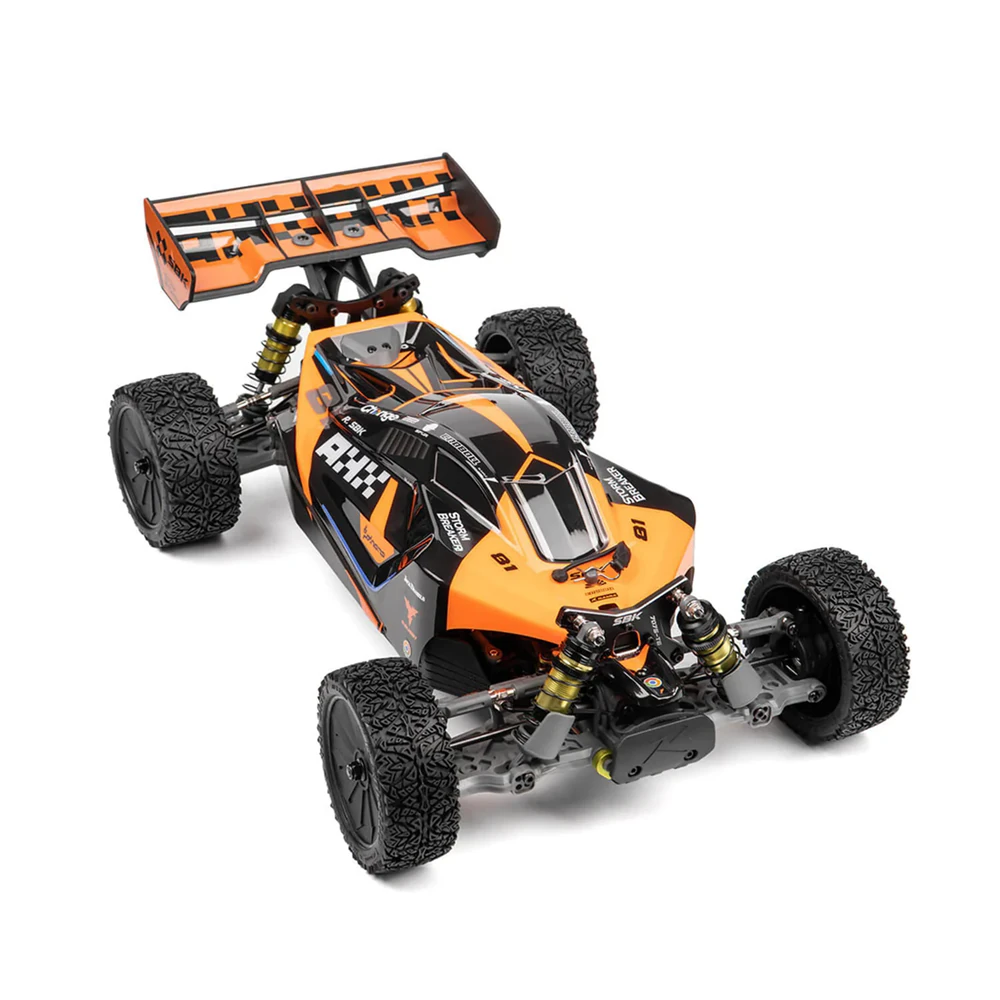 Rlaarlo Storm for Breaker SBK10 RTR 1/10 2.4G 4WD 80km/h 3S Brushless RC Car Off-Road Truck CNC Aluminum Chassis Oil Shocks Central Diff Drive Racing Vehicles Models Toys Metal Carbon Fiber Version - Image 3