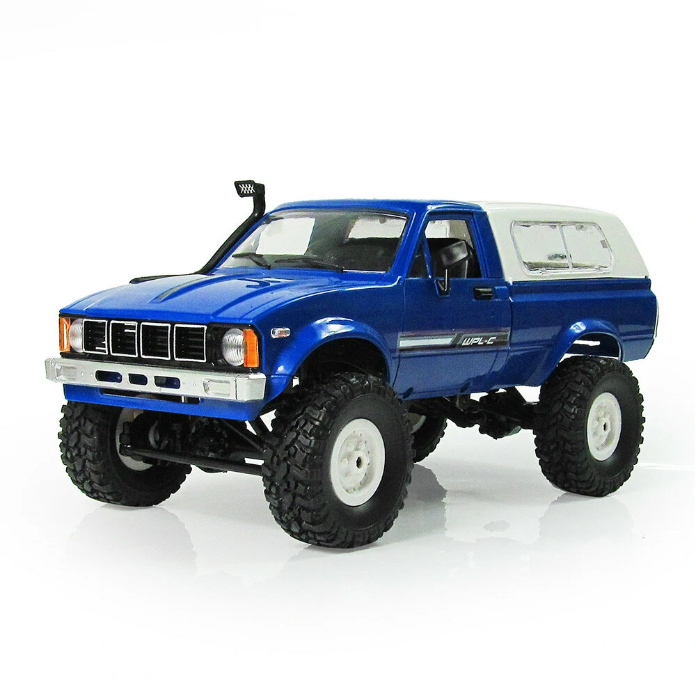 WPL C24 1/16 RTR 4WD 2.4G Military Truck Crawler Off Road RC Car 2CH Toy