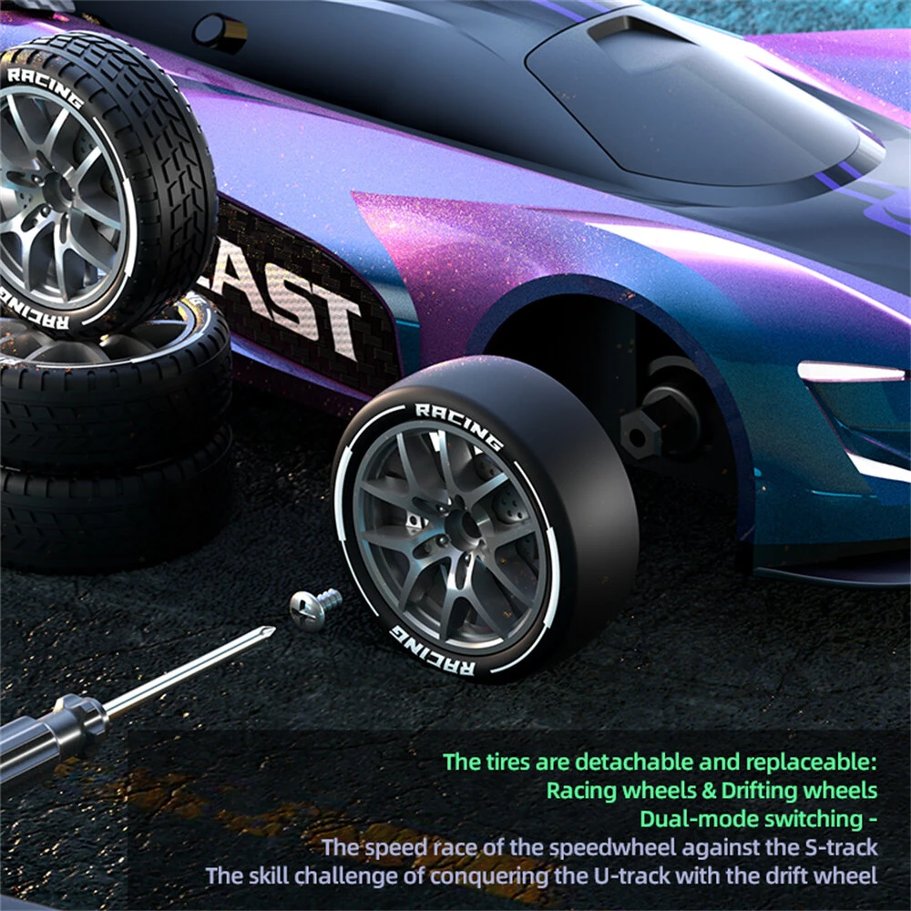 ZLL SG208 PRO RTR 1/24 2.4G 4WD Drift RC Car High Speed 360 Rotation Music Stunt LED Light On-Road Racing Vehicles Models Toys - Image 9