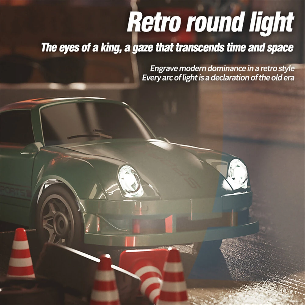 SMRC K14 RTR 1/64 2.4G 4WD Drift RC Car Mini Race LED Light Radio Control High-Speed Motor Full Proportional On-Road Racing Vehicle Model Boys Gifts Desktop Micro Toys - Image 7