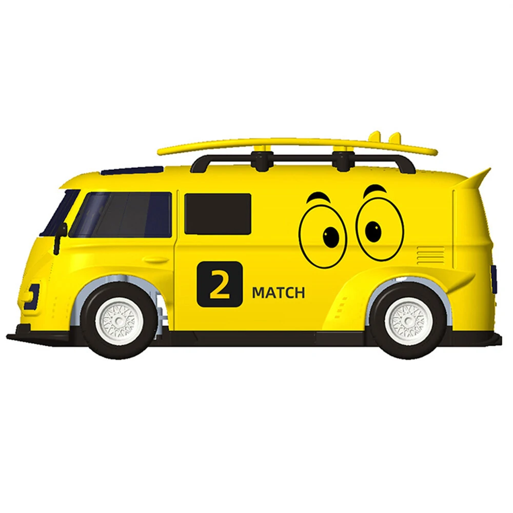LDARC V64 1/64 2.4G RWD RC Car Mini Drift Flat On-Road LED Lights LC01 Chassis Micro Van Vehicles Models Full Proportional Remote Control Racing Toys 80 Minutes Playing Time - Image 8