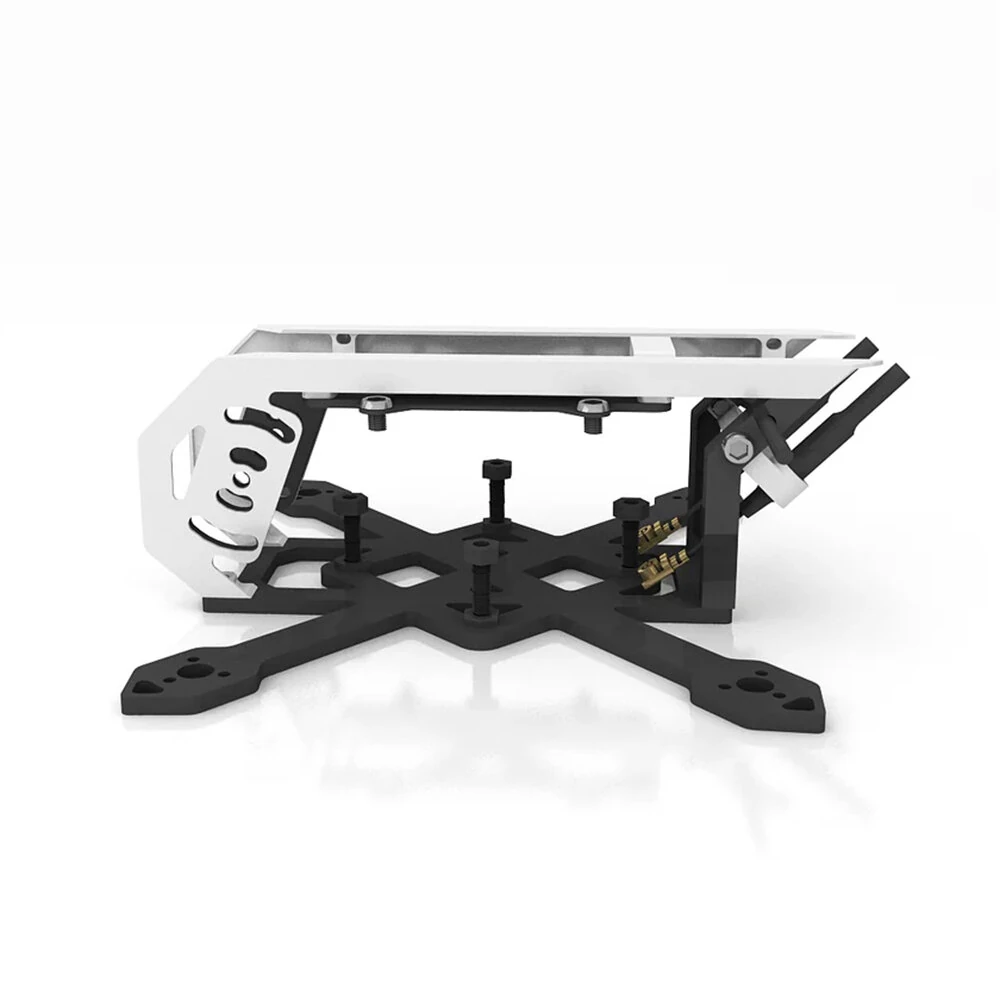 WalleFPV Eagle2 91mm Wheelbase Frame Kit Carbon Fiber with 2.4G / 915MHz Antenna for DJI O4 Pro RC FPV Racing Drone - Image 2
