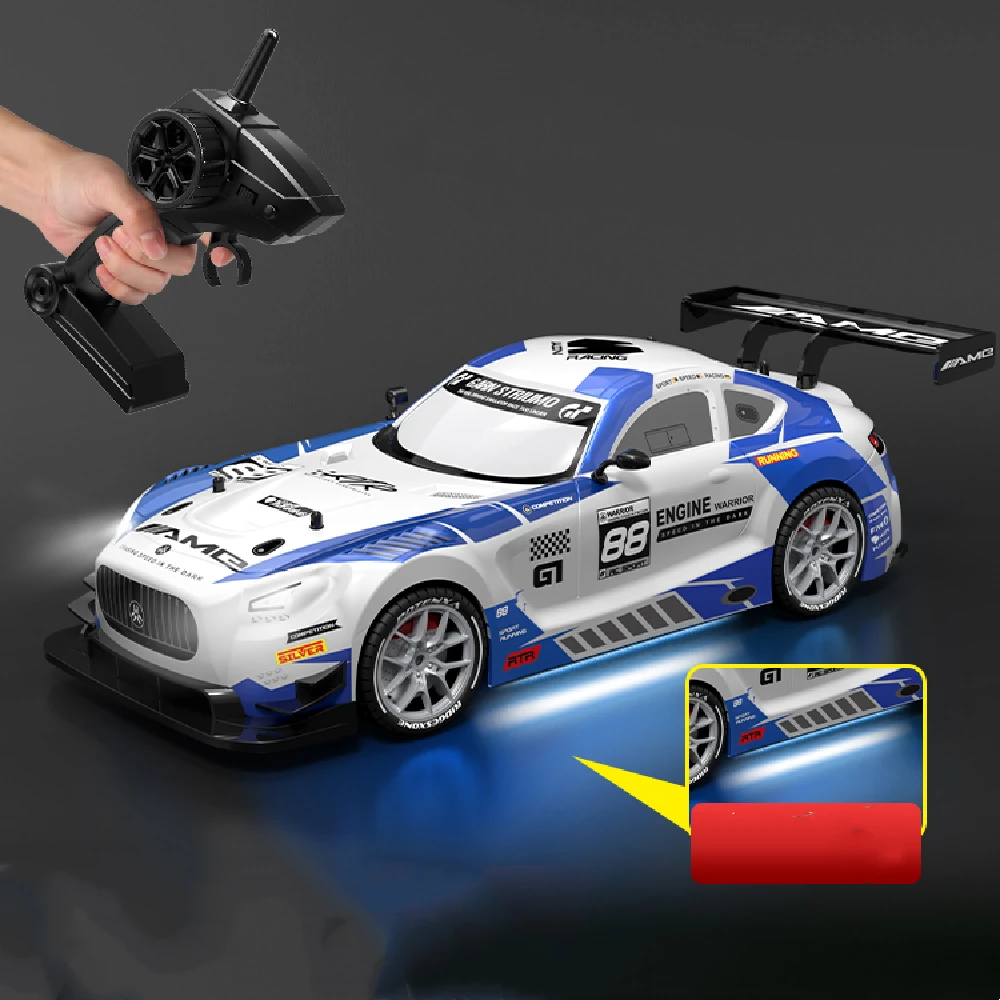XJRC XJ-1997 RTR 1/16 2.4G 4WD Drift RC Car Mini Racing LED Light Remote Control High-Speed Motor On-Road Race Vehicle Model Boys Gifts Toys - Image 4