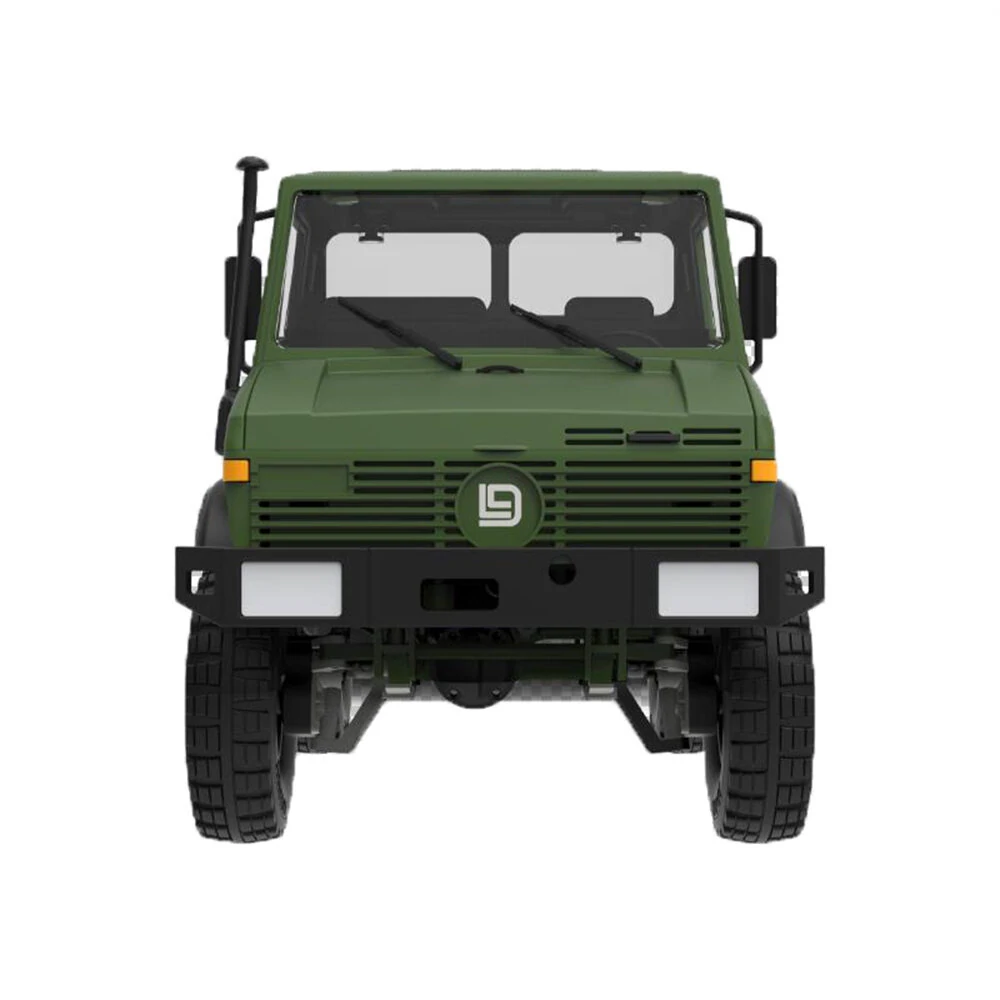 LDRC LD-P06 1/12 2.4G 4WD RC Car Unimog 435 U1300RC w/ LED Light Military Climbing Truck Full Proportional Vehicles Models Toys - Image 4