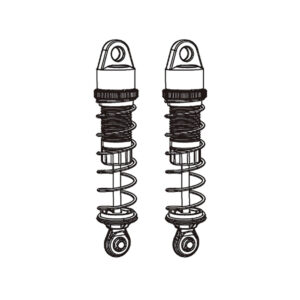 MJX 12212 RC Car Original Parts Front/Rear Shock Absorbers P12510 P12500
