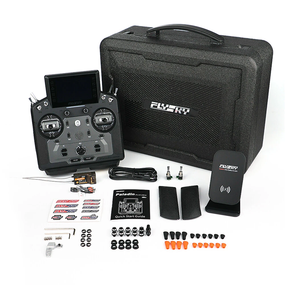 FLYSKY PL18 Ultra Paladin 18CH Radio Remote Controller 3.5-inch IPS Touch Screen Compatible with AFHDS 3 Protocol Receiver for RC Car Boat Airplane Aircraft Models - Image 8
