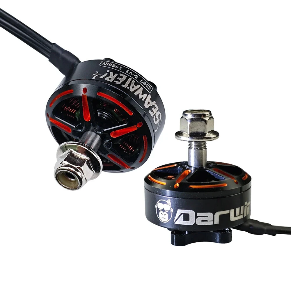 DarwinFPV 2307.5 V3 2307.5 1960KV SeaWater-proof Brushless Motor for 5-6 Inch Freestyle Long Range RC FPV Racing Drones - Image 2