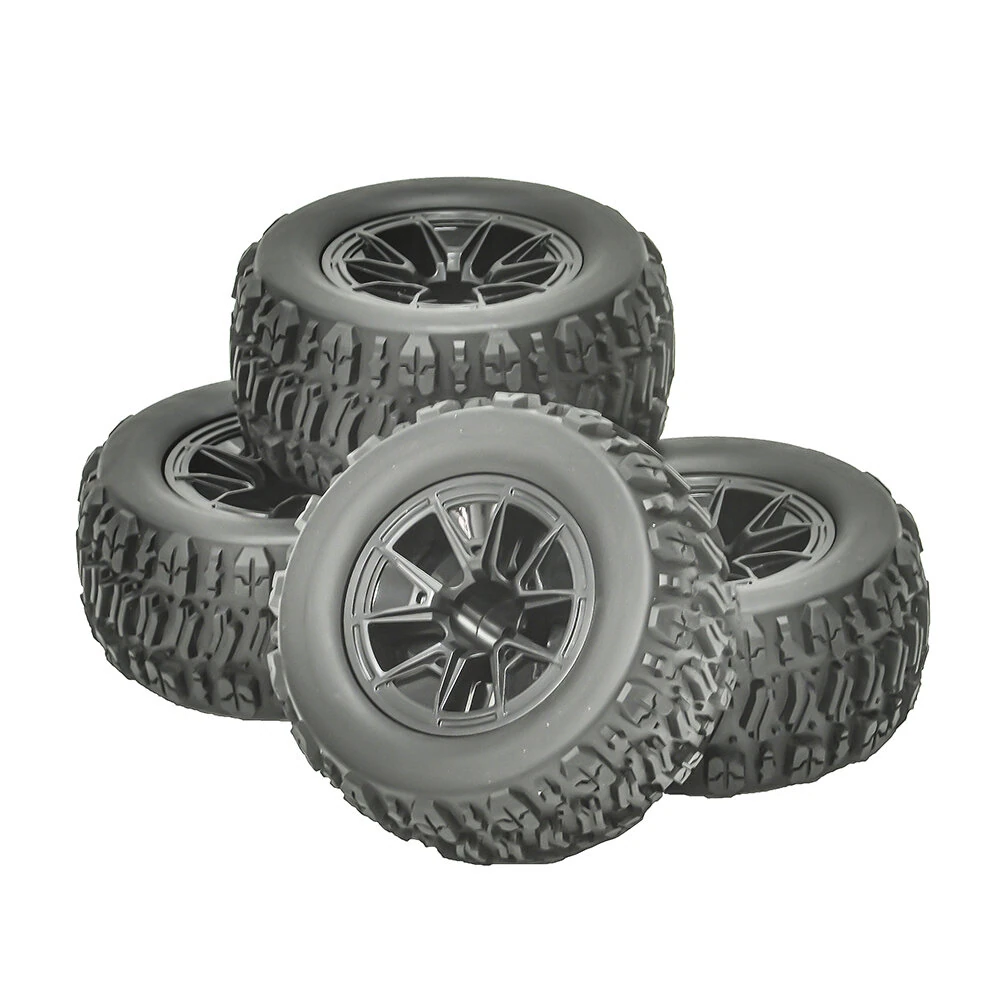 4PCS 12mm Hex RC Car Wheel Tires for MJX 1/14 14209 14210 1/16 16207 16208 16209 16210 M162 M163 H16E SCY 1/16 RC Car Parts - Image 6