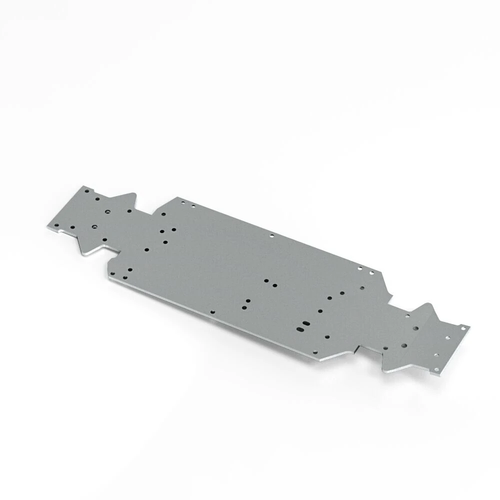 ZD Racing MT16 1/16 RC Car Parts Chassis Bottom Plate Aluminum Alloy Vehicles Models Spare Accessories 16019 - Image 2