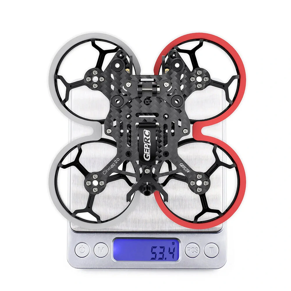 GEPRC CL20 100mm Wheelbase 2 Inch Frame Kit / Replace Bottom Plate AIO Arm for Cinelog20 DJI O3 HD FPV Racing Drone - Image 3