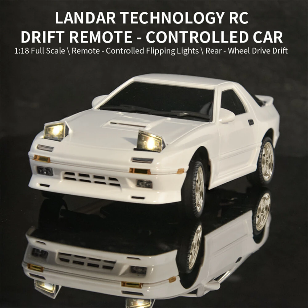 LDRC 1802 RTR 1/18 2.4G RWD RC Car FC Racing Drift Gyro On-Road Full Proportional Vehicles Models Toys - Image 3