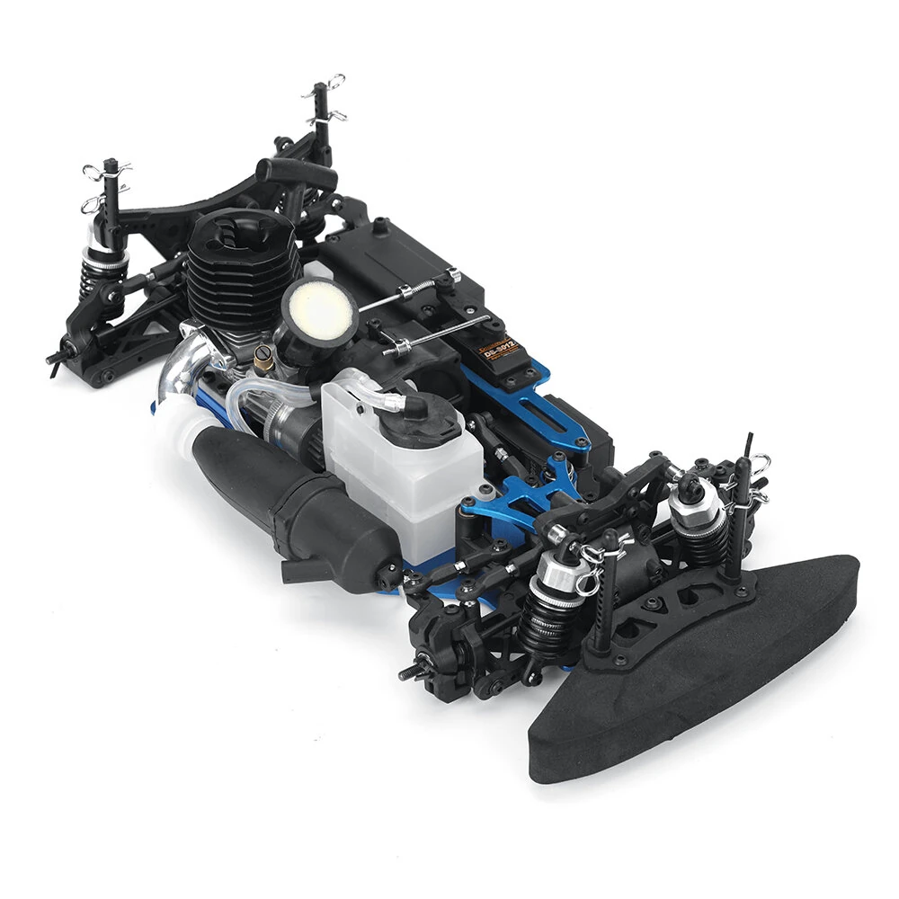 VRX Racing RH1003K 1/10 4WD Nitro RC Car Frame Touring Vehicles Models without Car Shell Transmitter Receiver - Image 7