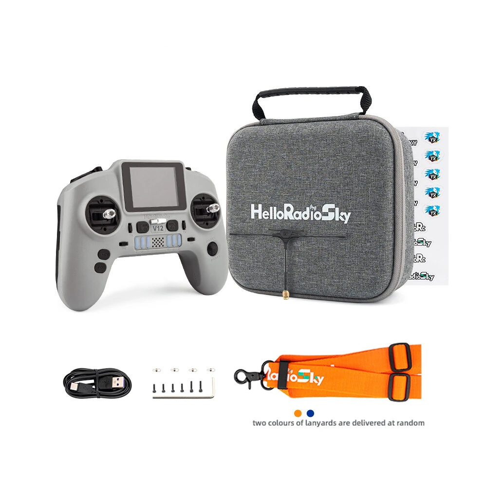HelloRadioSky V12 2.4GHz Dual Frequency ELRS Radio H7 1000mW 2.4Inch Color Screen Display EdgeTX Remote Controller for FPV Racer Drone RC Airplane - Image 6