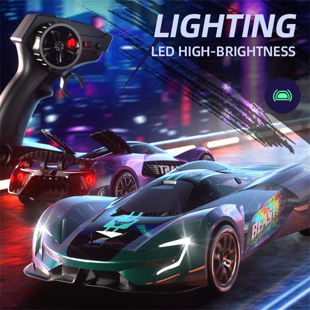 ZLL SG208 PRO RTR 1/24 2.4G 4WD Drift RC Car High Speed 360 Rotation Music Stunt LED Light On-Road Racing Vehicles Models Toys - Image 7