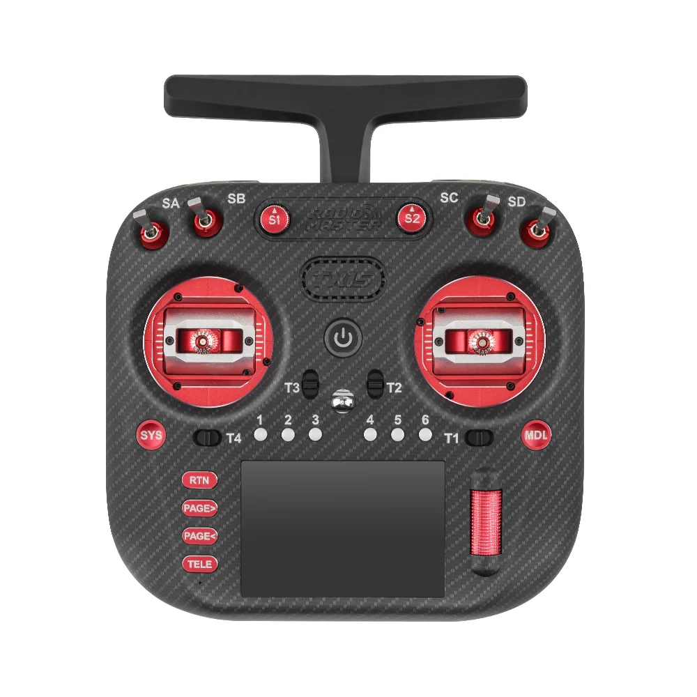 Radiomaster TX15 Max Built-in 2.4GHz/900MHz ELRS 16CH Radio Controller with AG02 CNC Hall Gimbal 3.5-Inch High-Visibility Color Touchscreen for FPV Racer Drones