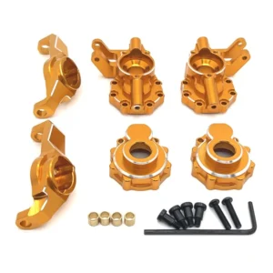 Upgraded Metal Parts Front Axle C Seats Steering Cup Set for HB Toys R1001 R1002 R1003 1/10 Rock Crawler Off-Road Climbing Truck RC Cars Vehicles Models Spare Accessories