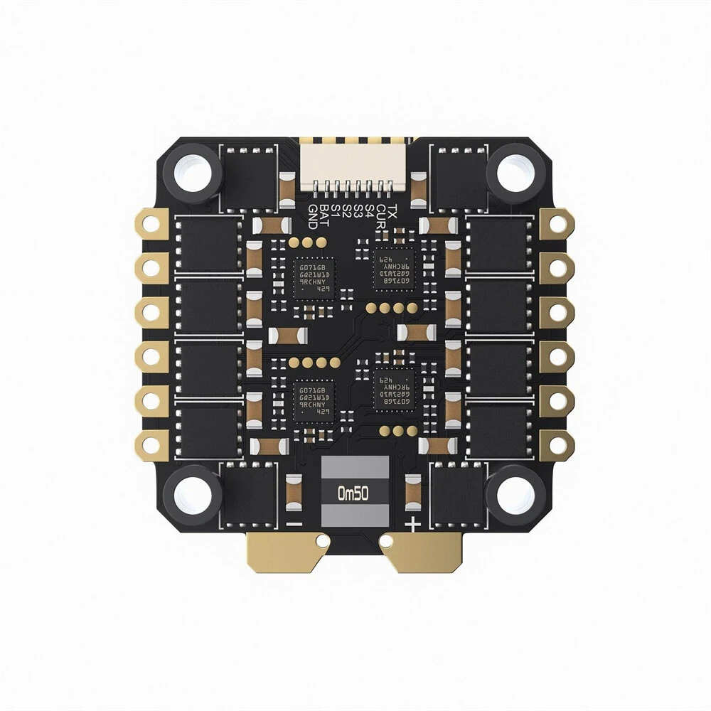 30.530.5mm GEPRC TAKER H743 BT Dual Gyro Flight Controller & 3-6S 50A 4in1 ESC 32Bit Stack for RC FPV Racing Drone - Image 4