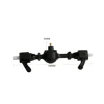 2PCS Front Rear Bridge Axle W/ Metal Gear for WPL B14 B24 C14 C24 Fayee FY001 FY002 Rc Car Parts