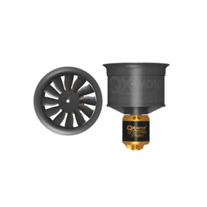 QX-MOTOR 50mm 12-blades EDF Ducted Fan With QF2611Pro 3100KV / 3750KV CW / CCW Brushless Motor for RC Airplane Fixed Wing