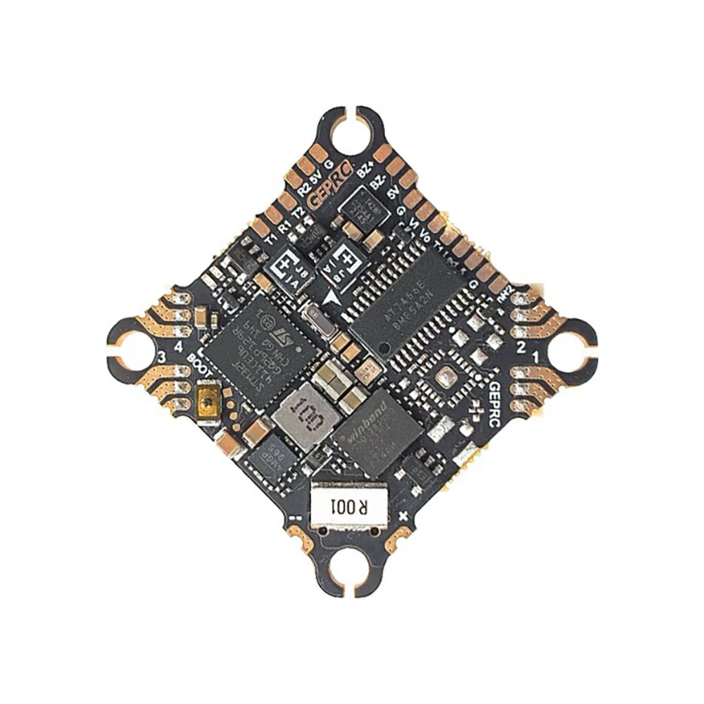 25.5x25.5mm GEPRC TAKER F411 8Bit 12A AIO F4 OSD Flight Controller Built-in 12A 2-4S 4in1 ESC for RC Drone FPV Racing - Image 3