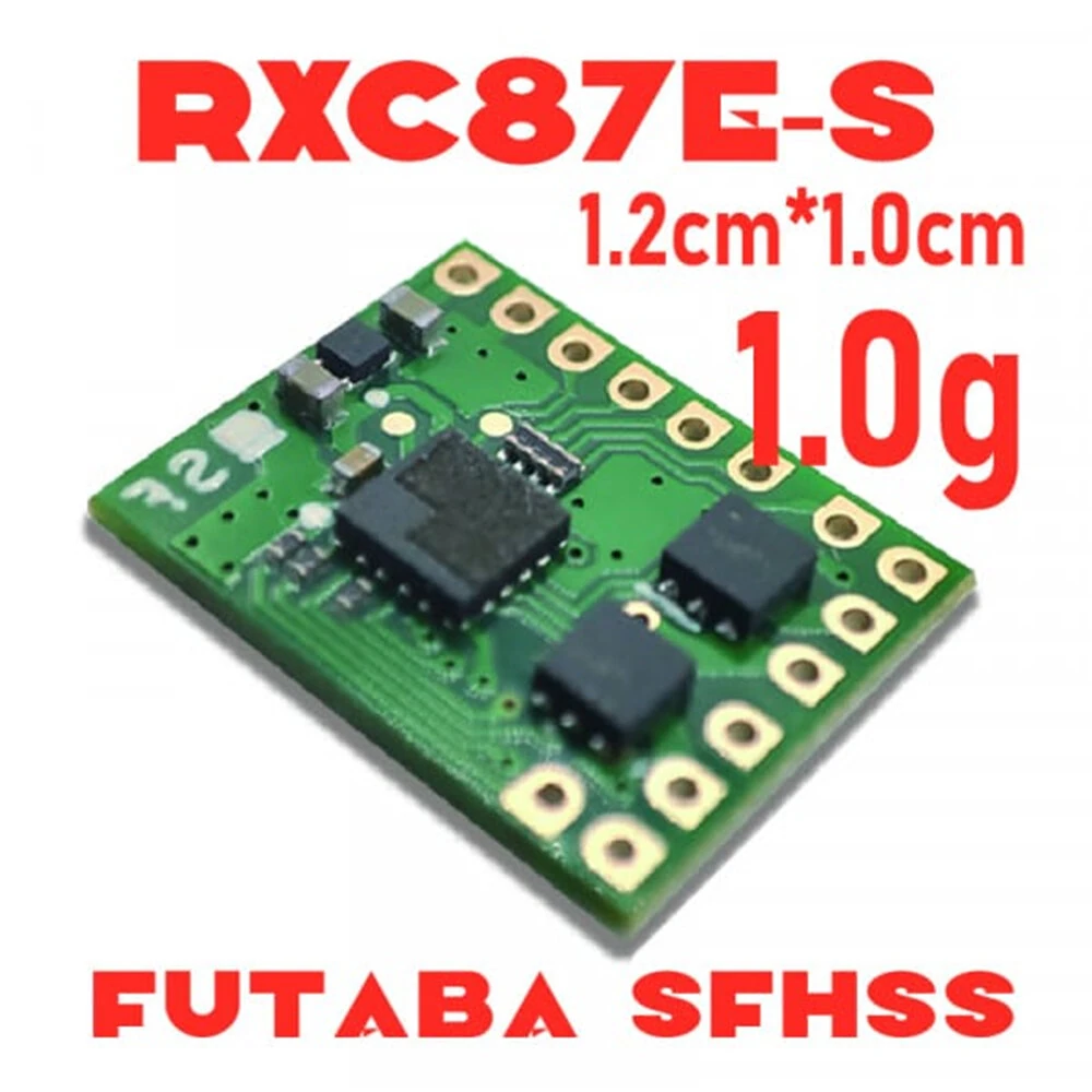 MXO-RACING RXC87E 8CH Super Micro Surface RX Receiver Built-in B-ESC Support FLYSKY AFHDS-2A FUTABA SFHSS FRSKY D8/D16 For 1/64~1/87 Micro RC Racing Car - Image 5