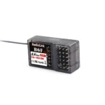 Radiolink R6F V4 2.4GHz 6CH FHSS Long Range Receiver for RC Car Boat RC6GS V2/RC4GS V2/T8FB/T8S Radio Transmitter