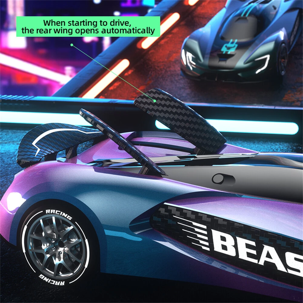 ZLL SG208 PRO RTR 1/24 2.4G 4WD Drift RC Car High Speed 360 Rotation Music Stunt LED Light On-Road Racing Vehicles Models Toys - Image 6