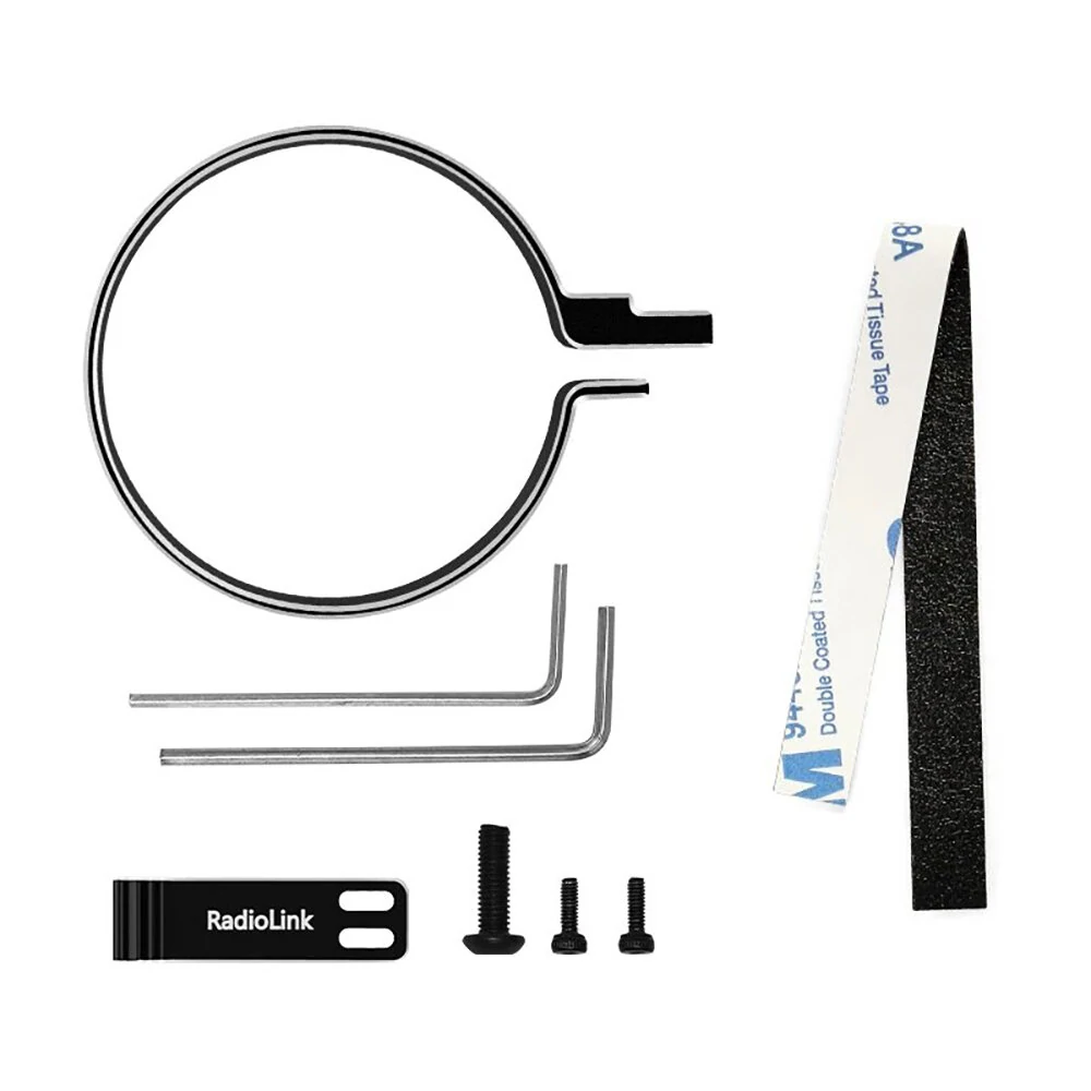 Radiolink RC8X Transmitter Aluminum Alloy Steering Wheel Trigger Adapter Handwheel One-Handed Control Adjustable Accessory for RC8X RC4GS RC6GS V2 V3 Remote Controller - Image 6