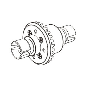 MJX 14304 14303 RC Car Original Parts Metal Gear Differential 16420Y