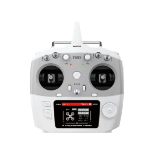 RadioLink T12D 2.4GHz 12CH PWM & SBUS & PPM & CRSF 2.8-Inch Color Screen JR Radio Transmitter with R12F Receiver for Helicopters RC Aircraft Gliders Car Boat