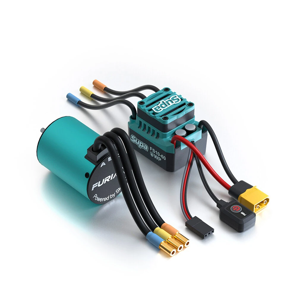 SKYRC 3650 Motor or 60A ESC FuriaX Super RC Car ESC Motor Kit Parts - Image 2
