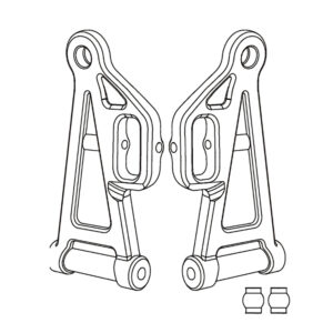 MJX 14207 RC Car Original Parts Front Lower Arm P14227
