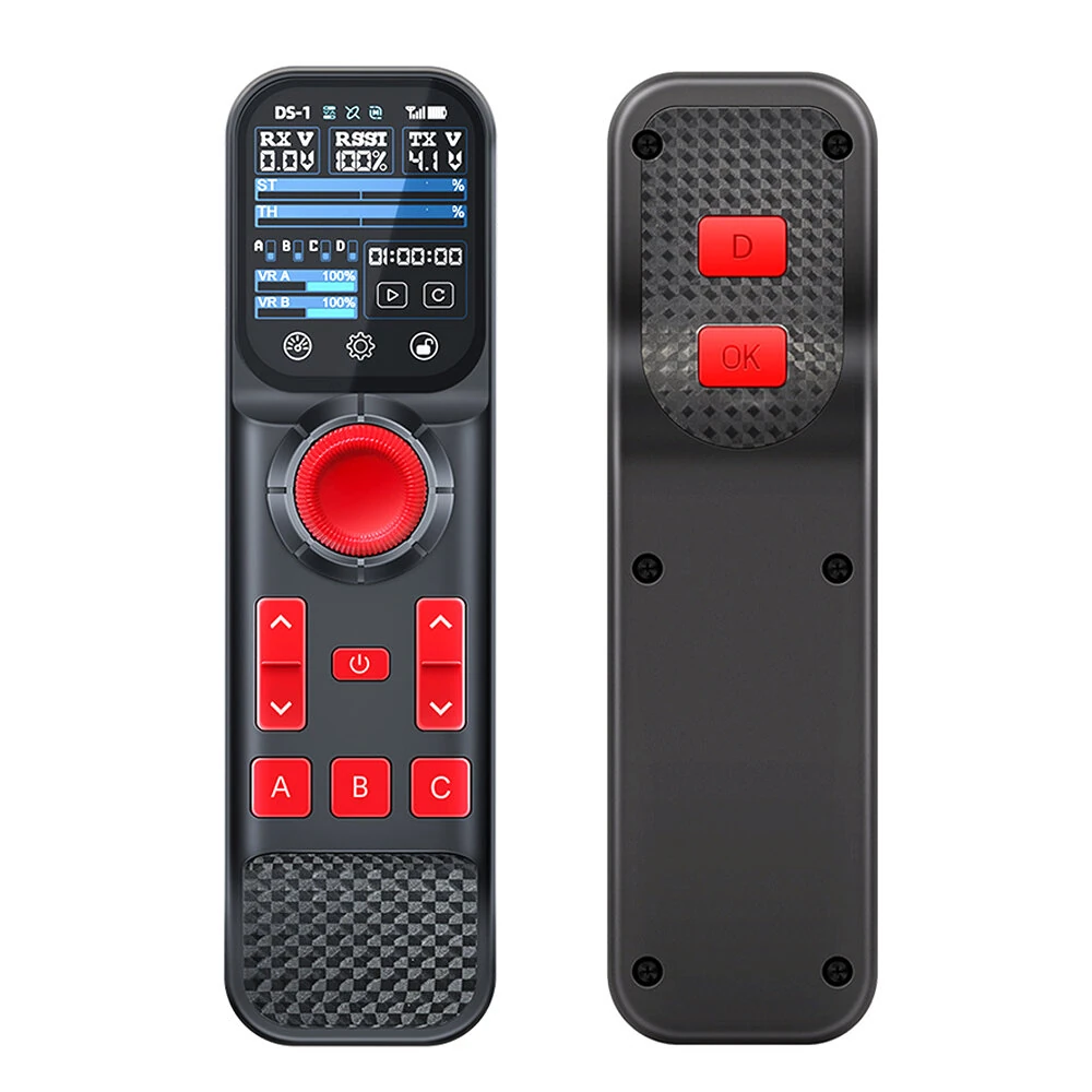 HOTRC DS800 2.4GHz 8CH FHSS 2-Inch Touchscreen Display Radio Transmitter With F-08A Receiver for RC Car Boat Tank Models - Image 3