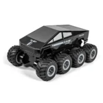 JJRC Q218 RTR 1/18 2.4G RC Car Eight Wheels Waterproof Amphibious 360 Rotation Cyber Pickup Off-Road Truck Stunt Vehicles Models Water Land Toys