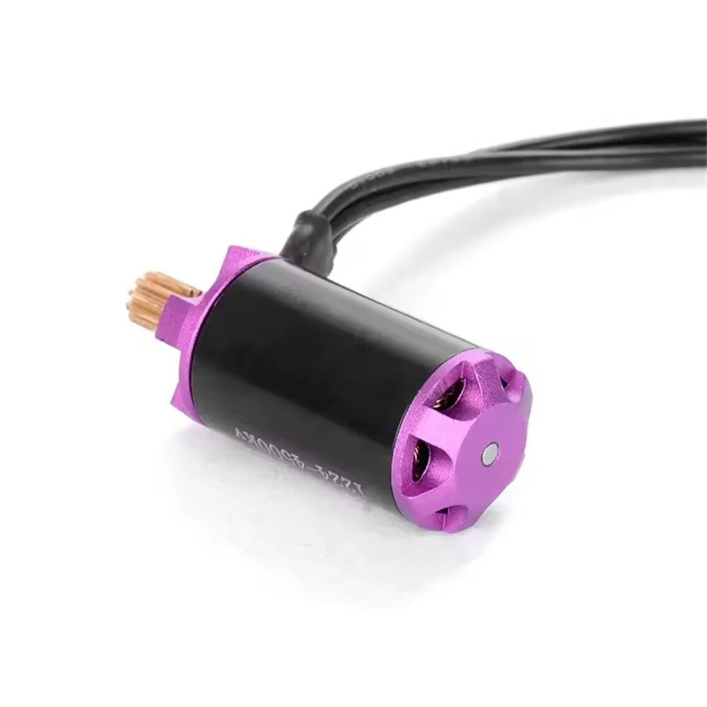 FLYUEACE 1224 4500KV Brushless Motor 25A ESC Combo for Land Rover FMS FCX24M SCX24 1/24 Rock Crawler RC Cars Vehicles Models Upgraded Parts - Image 2
