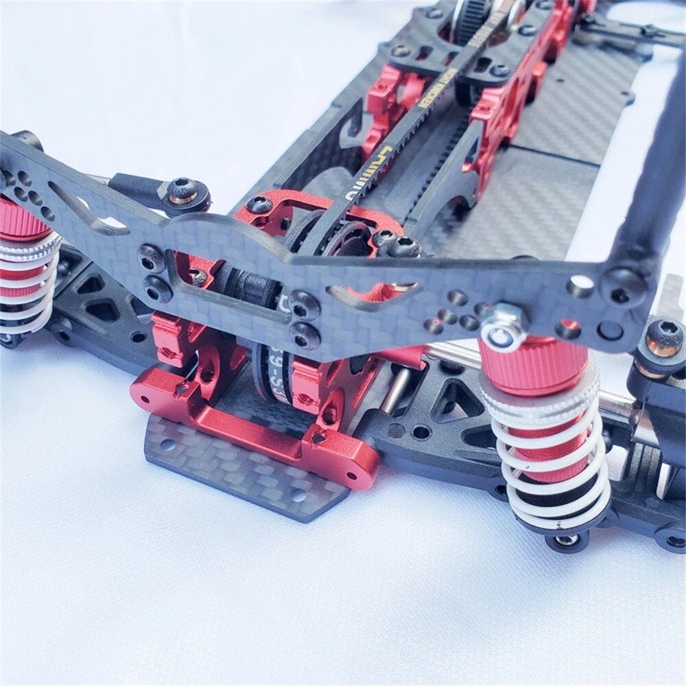 1/10 DGW High-speed RC Car Carbon Fiber Frame Chassis Professional Racing Model - Image 5