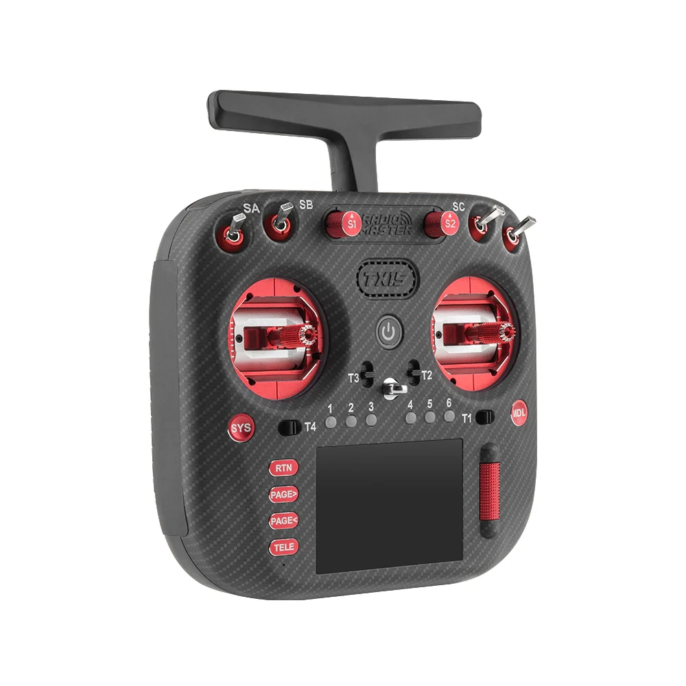 Radiomaster TX15 Max Built-in 2.4GHz/900MHz ELRS 16CH Radio Controller with AG02 CNC Hall Gimbal 3.5-Inch High-Visibility Color Touchscreen for FPV Racer Drones - Image 5