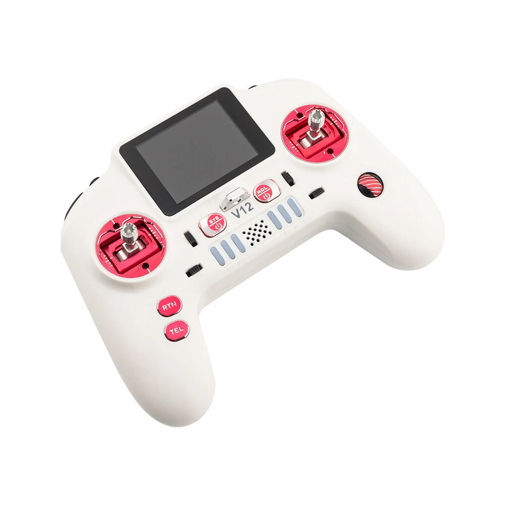 HelloRadioSky V12CNCMAX 2.4GHz Dual Frequency ELRS Radio H7 1000mW 2.4Inch Color Screen Display Hall CNC Aluminum Gimbal Remote Controller for FPV Racer Drone RC Airplane Helicopter - Image 8